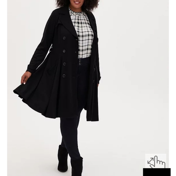 plus size shearling vest